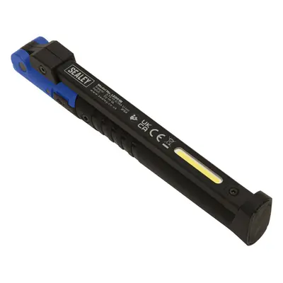 Slim Folding Pocket Light - COB & SMD LED - Rechargeable - Magnetic - Blue