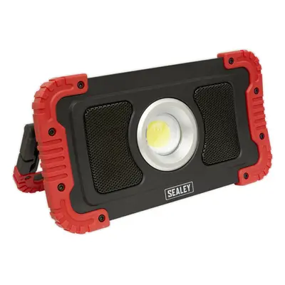 Rechargeable Floodlight - 20W COB LED - Wireless Speakers & Power Bank - lm