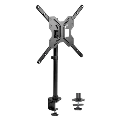 VIVO Ultra Wide TV Desk Mount for up to inch Screens Weighing lbs Full Motion Height Adjustable 