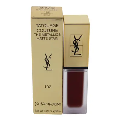 Tatouage Couture The Metallics Lip Gloss - Iron Pink Spirit by Yves Saint Laurent for Women - 0.