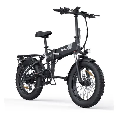 RIDSTAR H20 20" Electric Bike 1000W 48V Fat Tire Mountain MTB Folding E-Bicycle