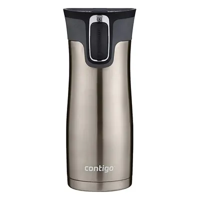 Contigo West Loop Stainless Steel Travel Mug with AUTOSEAL Lid 16oz. Stainless Steel/Black