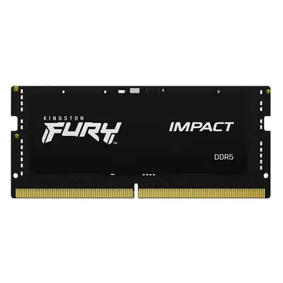 Kingston FURY Impact 16GB 4800MT/s DDR5 CL38 SODIMM Notebook Gaming Memory Single Module - KF548