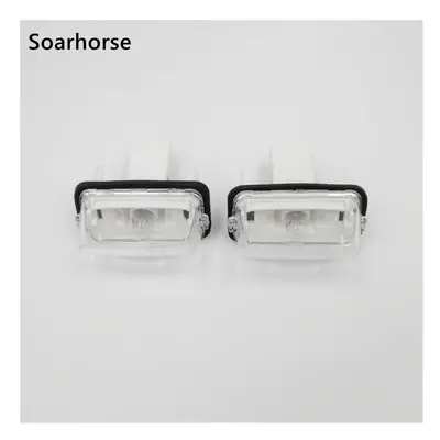 Soarhorse Rear License Number Plate Lights For Peugeot 207 307