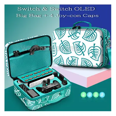 (Style A) New Cute Storage Bag for Nintendo Switch OLED Nintendoswitch Accessories Animal Crossi