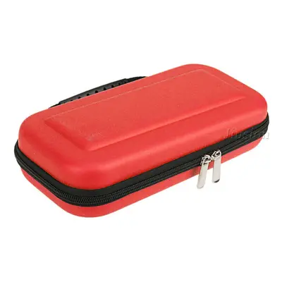 (Red) Portable Hard Shell Case for Nintend Switch Water-resistent EVA Carrying Storage Bag for N