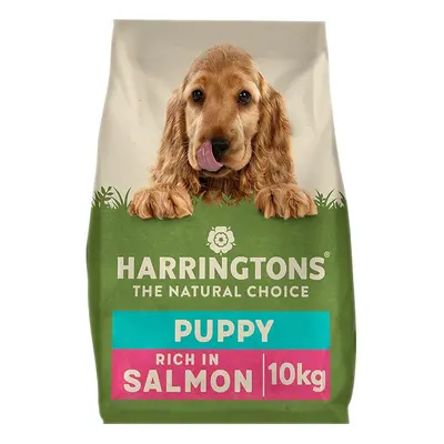 Harringtons Complete Puppy Dry Dog Food Salmon & Rice 10kg - Made with All Natural Ingredients