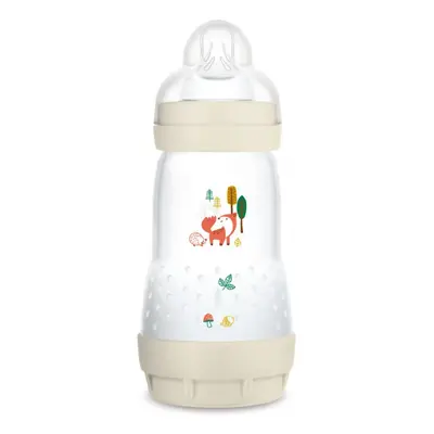 Easy Start Self-Sterilising Anti-Colic Baby Bottle with Size Teat, ml, Beige