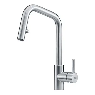 Franke Kitchen Sink tap spout Kubus Pull-Out Spray-Stainless Steel 115.0529.207, Grey