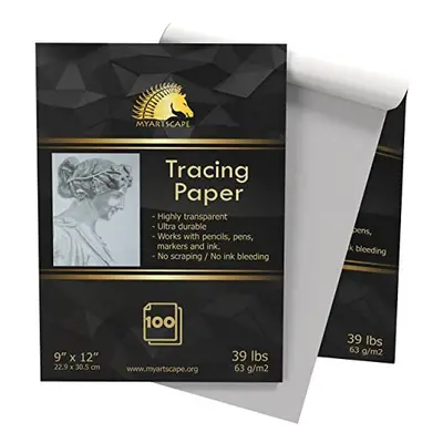 Tracing Paper Pad 39lb x 100 Transparent Sheets Artist Quality