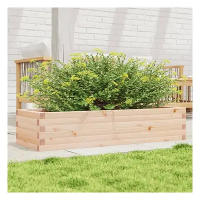 vidaXL Garden Planter 110x40x23 cm Solid Wood Pine