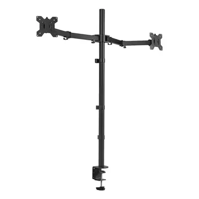 VIVO Dual Monitor Stand Up Desk Mount Extra Tall inch Pole Fully Adjustable Stand for up to inch