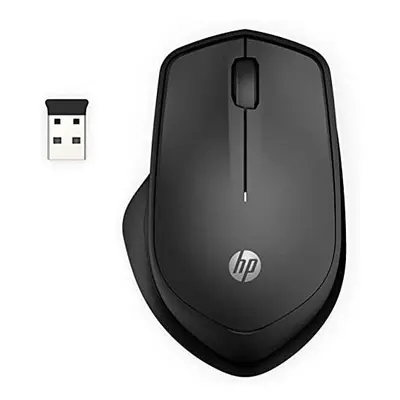 HP - PC Silent Mouse 280M Wireless, Blue LED Technology, Up to 90% Noise Reduction, Buttons and 