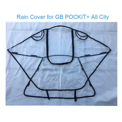 (black edge cover) COLU KID Raincoat Baby Stroller Accessories Rain Cover Waterproof Cover for C