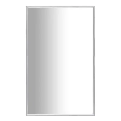 vidaXL Mirror Silver 70x50 cm Bedroom Living Room Modern Dressing Mirror Set