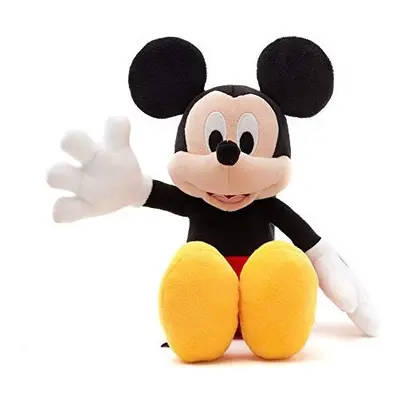 Disney Store Mickey Mouse Small Soft Plush Toy, 33cm/12", Iconic Cuddly Disney Toy Character wit