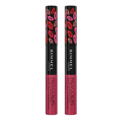 Rimmel Provocalips Lip Colour Flirty Fling 0.14 Fluid Ounce (Pack of 2)