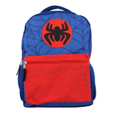 Marvel Spider-Man Spidey and Friends Boys Girls 16"" School Backpack (One Size Blue/Red)