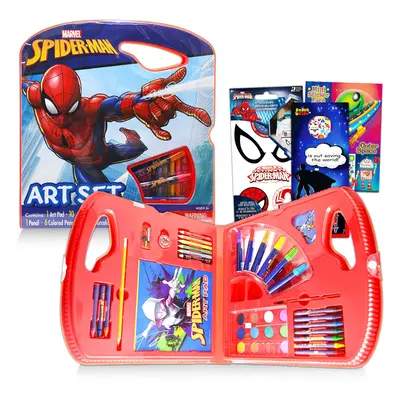 Marvel Spider-man Art Set Bundle ~ Pc Superhero Art Kit with Spider