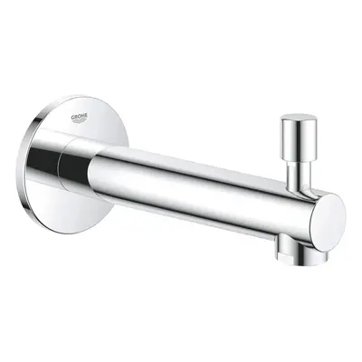 GROHE Concetto Bathtub Faucet Tub Spout with Shower Diverter Brass Starlight Chrome