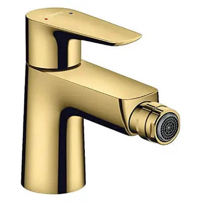 hansgrohe Talis E Pop-Up Waste Set Polished Gold Optic Single Lever Bidet Mixer Tap