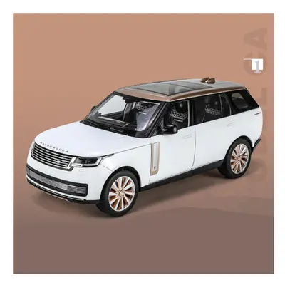 (A White) Large Size New 1/18 Land Range Rover SUV Alloy Car Model Diecast Metal Toy Off-road Ve