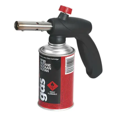 Maxi Butane Soldering Blow Torch Head - Adjustable Flame - Cartridge NOT INC