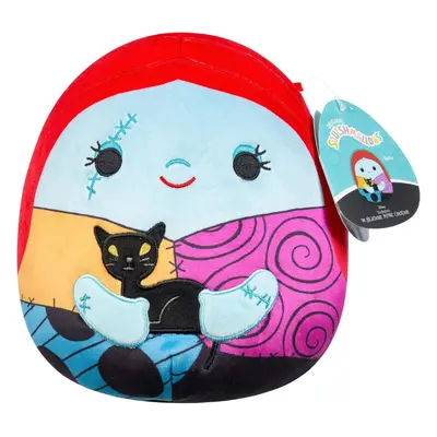 Squishmallows Original Disney 8-Inch Sally Holding Black Cat - Official Jazwares Plush