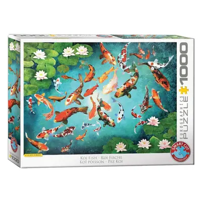 Koi Fish Carp 1000pc Jigsaw Puzzle by Eurographics