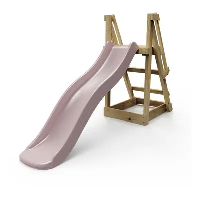 Rebo ft Freestanding Kids Slide - Dusky Pink