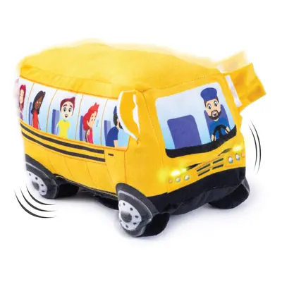 Wheels On The Bus Plush | Stuffed School Bus | Wheelie School | Animat