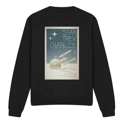 (S, Black) Star Trek Unisex Adult The Original Series Episode Sweatshirt