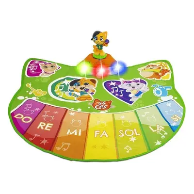 00009916100000 Cats Dance Play MAT, Multicoloured