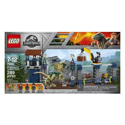 LEGO Jurassic World Dilophosaurus Outpost Attack Building Kit