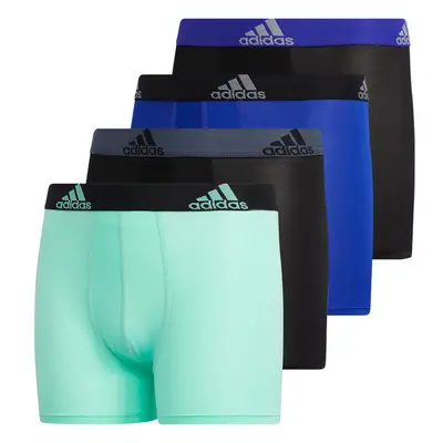 adidas Kids-Boy's Performance Boxer Briefs Underwear (4-Pack) Lucid B