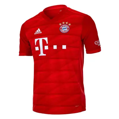 adidas Youth FC Bayern 19/20 Home Jersey (Youth Medium) Red