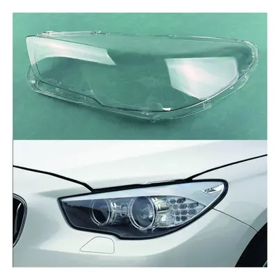 (Left) For BMW Series GT F07 GT525 GT530 GT535 GT550 Front Headlight Glass Cover Headlamps Trans