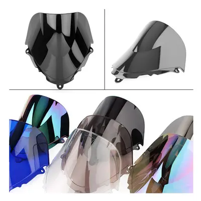 (Black) Motorcycle Windshield WindScreen For Suzuki GSX 600F GSX 750F Katana