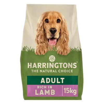 Harringtons Complete Dry Dog Food Lamb & Rice 15kg - Made with All Natural Ingredients