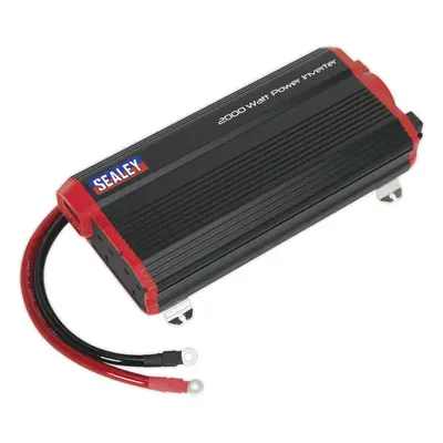 2000W Power Inverter - 12V DC to 230V 50Hz - Modified Sine Wave - LCD Display