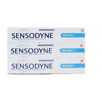 Sensodyne Toothpaste Mild Mint Daily Protection Sensitive Teeth - Pack of x ML