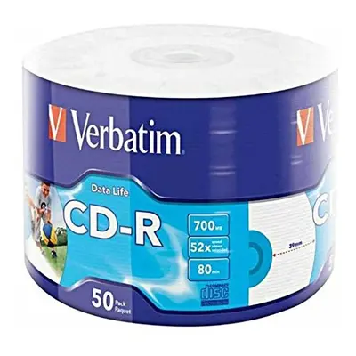 Verbatim 43794Â CD-R Spindle Pack (80Â Minute, 700MB, 52x Speed, Pack of 50)