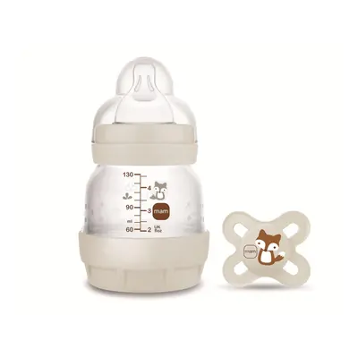 Anti-Colic Bottle + Start Dummy A112 Innovative Anti-Colic System Patented with Teat Made of Ski