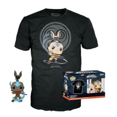 Pop! & Tee: Avatar - Element Bending - (XL) - Avatar: the Last Airbender - T-Shirt - Clothes Wit