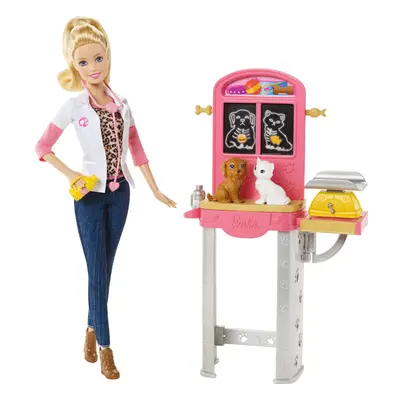 Barbie Careers Pet Vet Doll and Playset