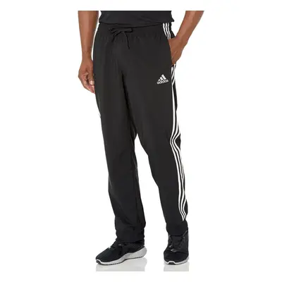 adidas Men's AEROREADY Essentials Tapered Cuff Woven 3-Stripes Pants