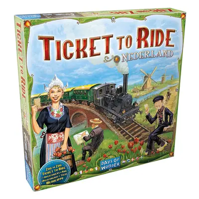 (Ticket To Ride Expansion Nederland's Map Collection) - TICKET TO RIDE MAP COLLECTION NEDERLAND 