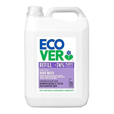 Ecover Hand Soap Refill, Lavender & Aloe Vera, 5L