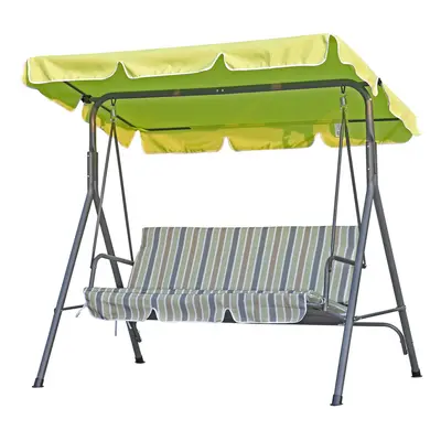 (Green) Angel Living Swing Chairs Seated Canopy Swing