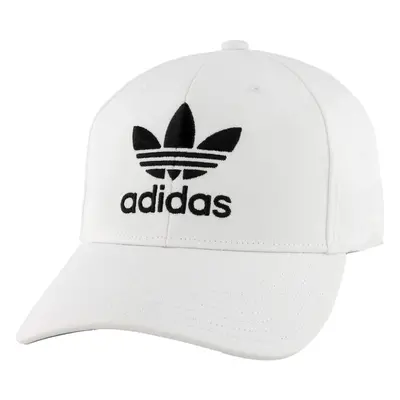 adidas Originals mens Icon Structured Precurve Snapback Cap Hat White